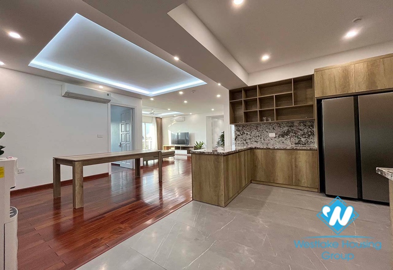 A colorful 3 bedroom apartment in Ciputra for rent